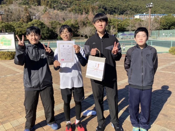 Photo2: 長崎市中学生テニス大会