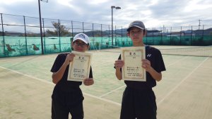 西彼杵郡中体連新人テニス大会