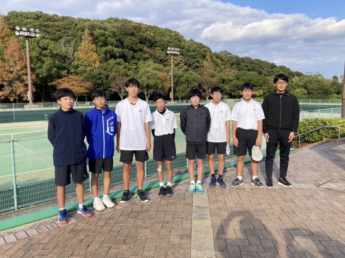 Photo1: 長崎県中学校テニス競技新人大会