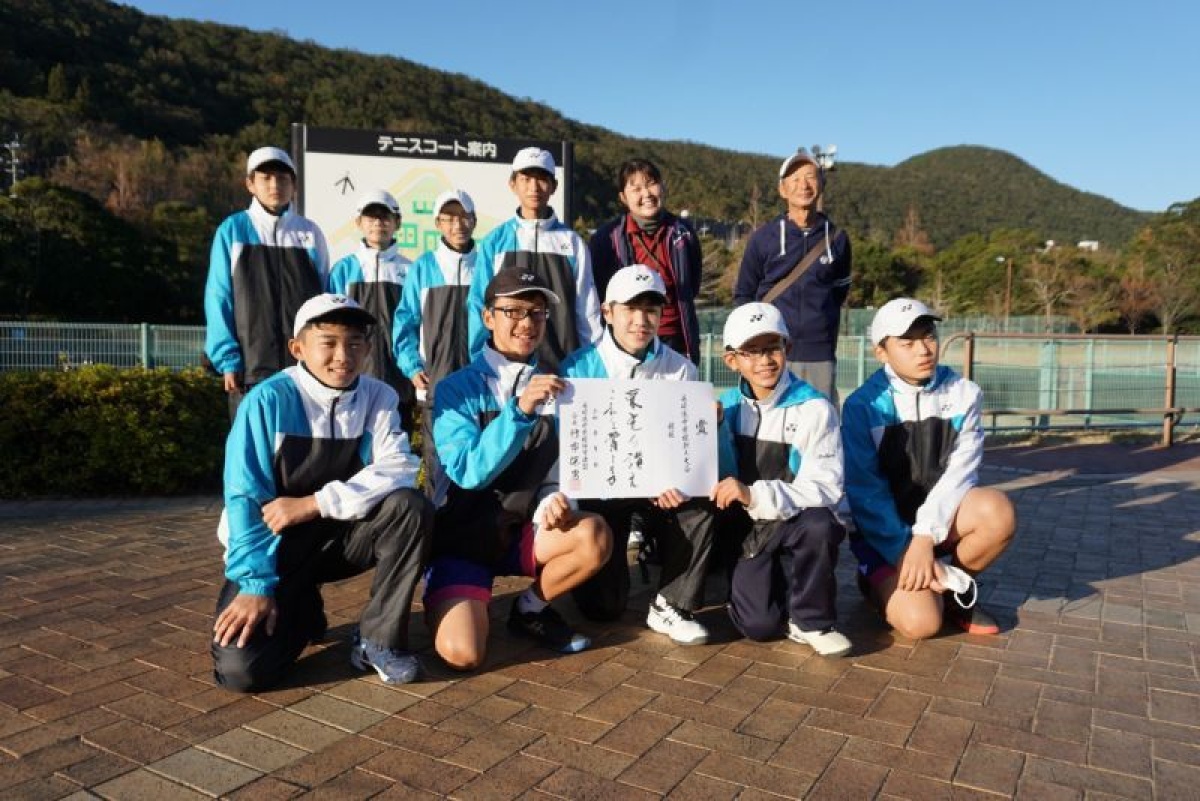 Photo1: 長崎県中学校テニス競技新人大会