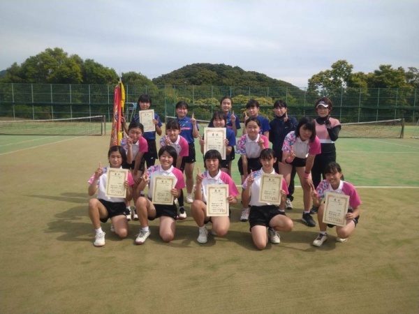 Photo1: 西彼杵郡中総体テニス競技