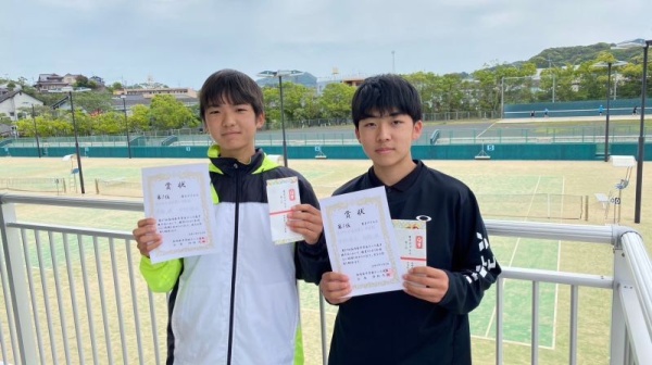 Photo1: 長崎県中学生テニス大会、九州ジュニア長崎県予選