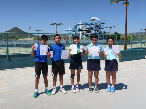 Photo1: 長崎県中学生テニス選手権