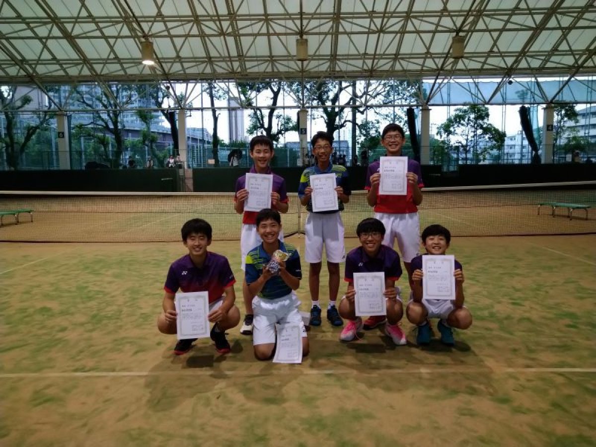 Photo3: マルヨシカップ中学校対抗テニス大会