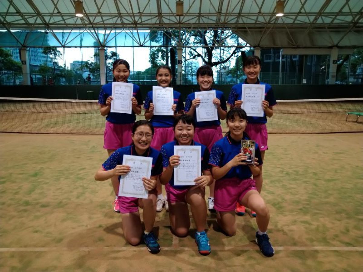 Photo2: マルヨシカップ中学校対抗テニス大会