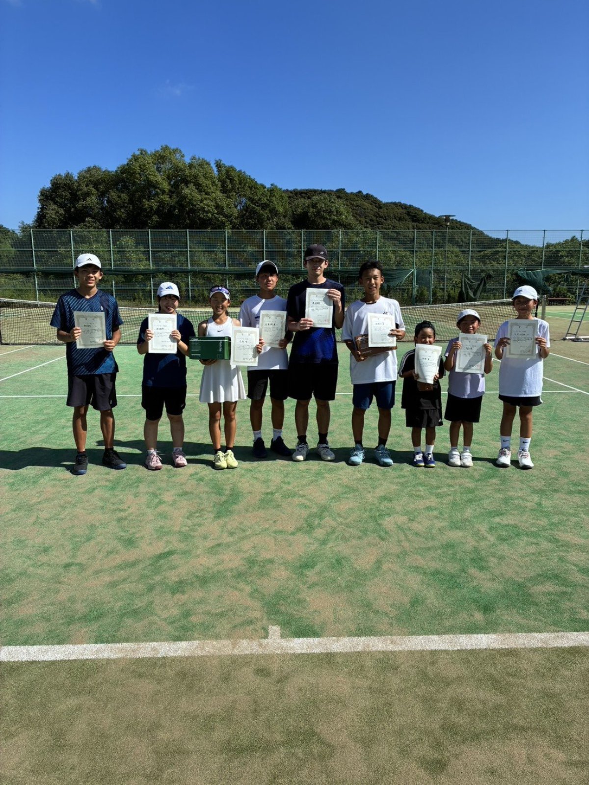 Photo1: 西彼杵郡学生テニス交流戦
