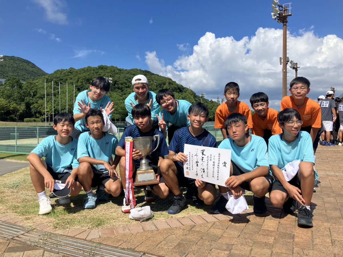 Photo1: 長崎県中総体テニス競技
