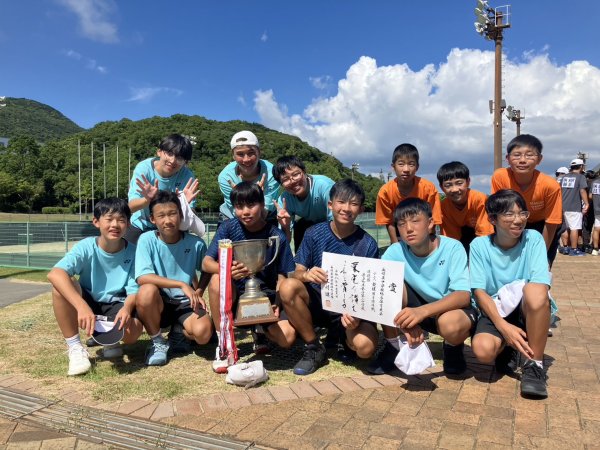 Photo1: 長崎県中総体テニス競技
