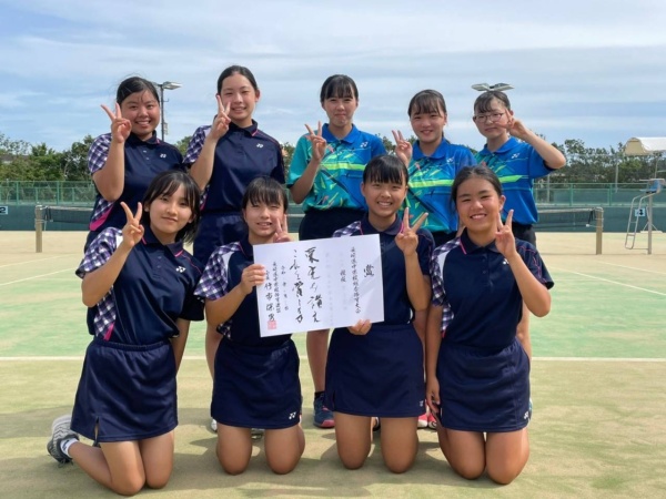 Photo1: 長崎県中総体テニス競技