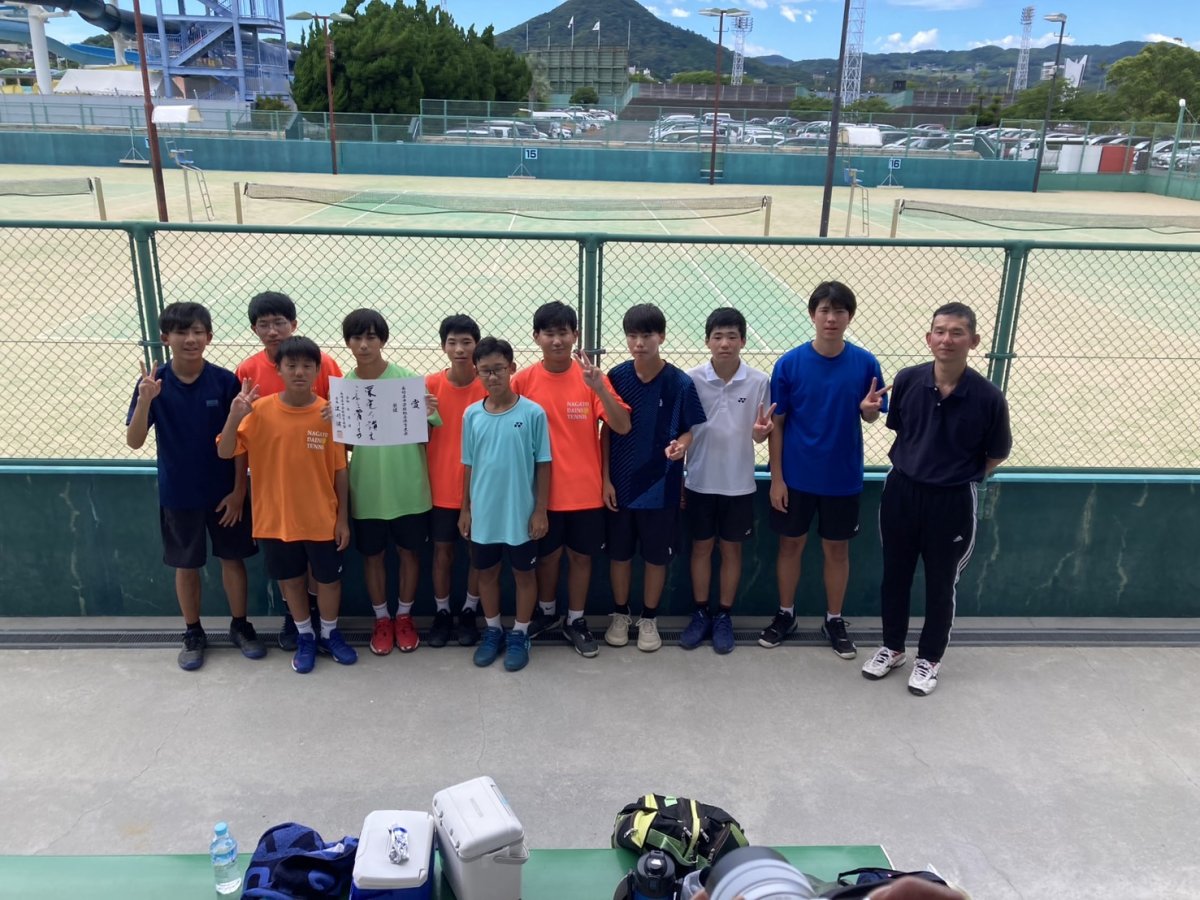 Photo1: 長崎県中総体テニス競技