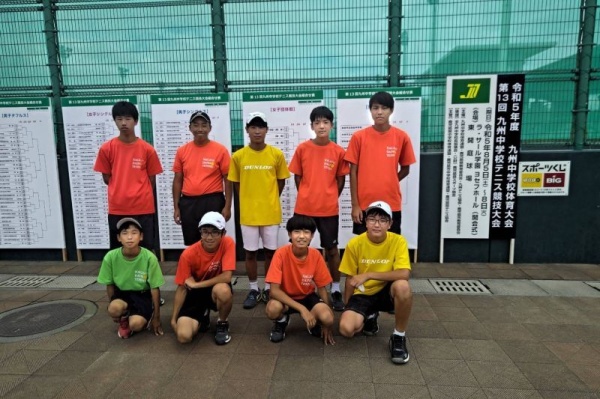 Photo1: 九州中総体テニス競技